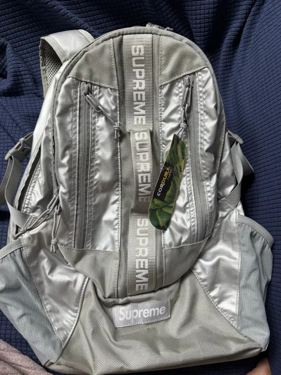 シュプリーム　シルバー　リュック Supreme シュプリーム 2022AW Backpack バックパック シルバー