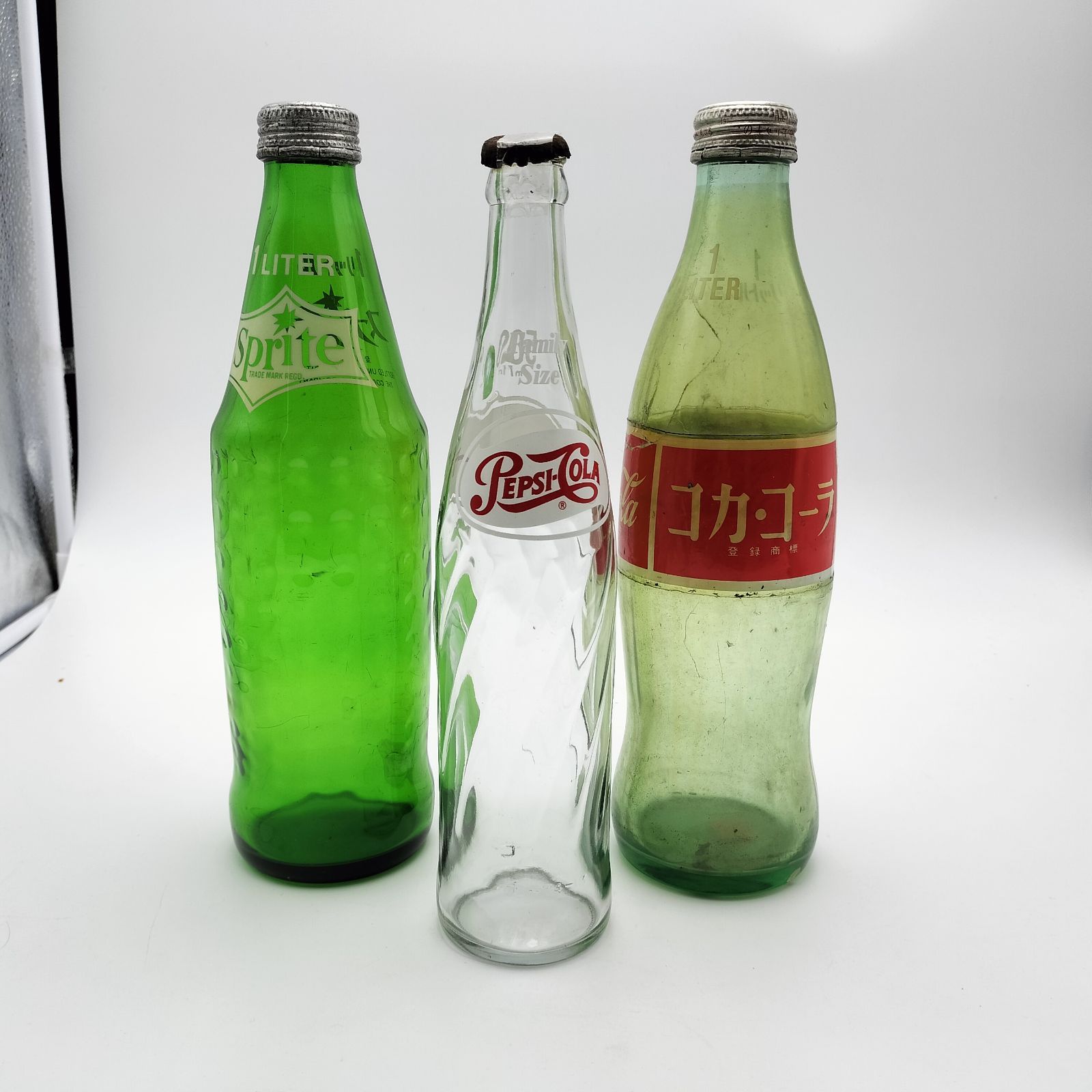 191) フィンランド ヴィンテージ コカ・コーラ スプライト ペプシ他 瓶