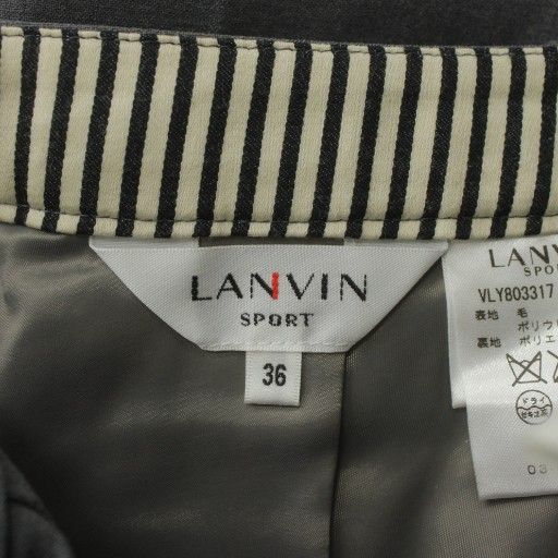 ランバン スポール LANVIN SPORT パンツ スラックス ウール ストレート