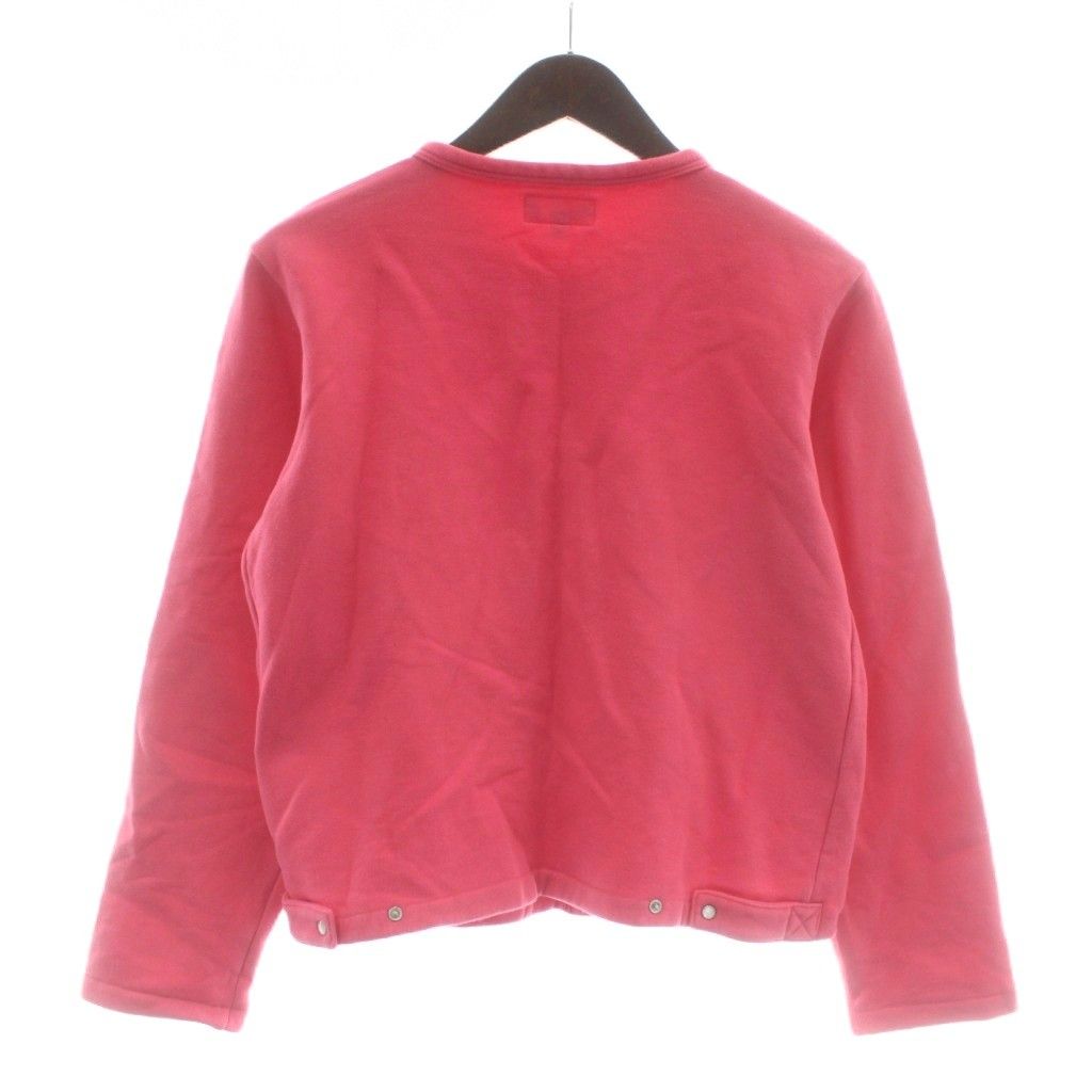 アニエスベー agnes b. カーディガン スウェット 長袖 裏起毛 クルー