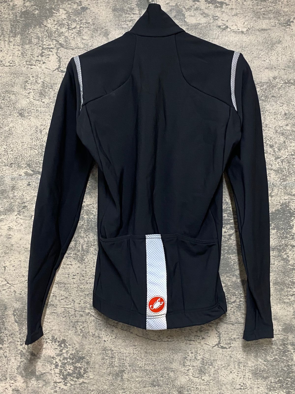 【美品】Castelli Cafe サイクルジャージ S ブラックセットアップ Castelli（カステリ） ESPRESSO THERMAL JERSEY LIGHT BLACK 4524508