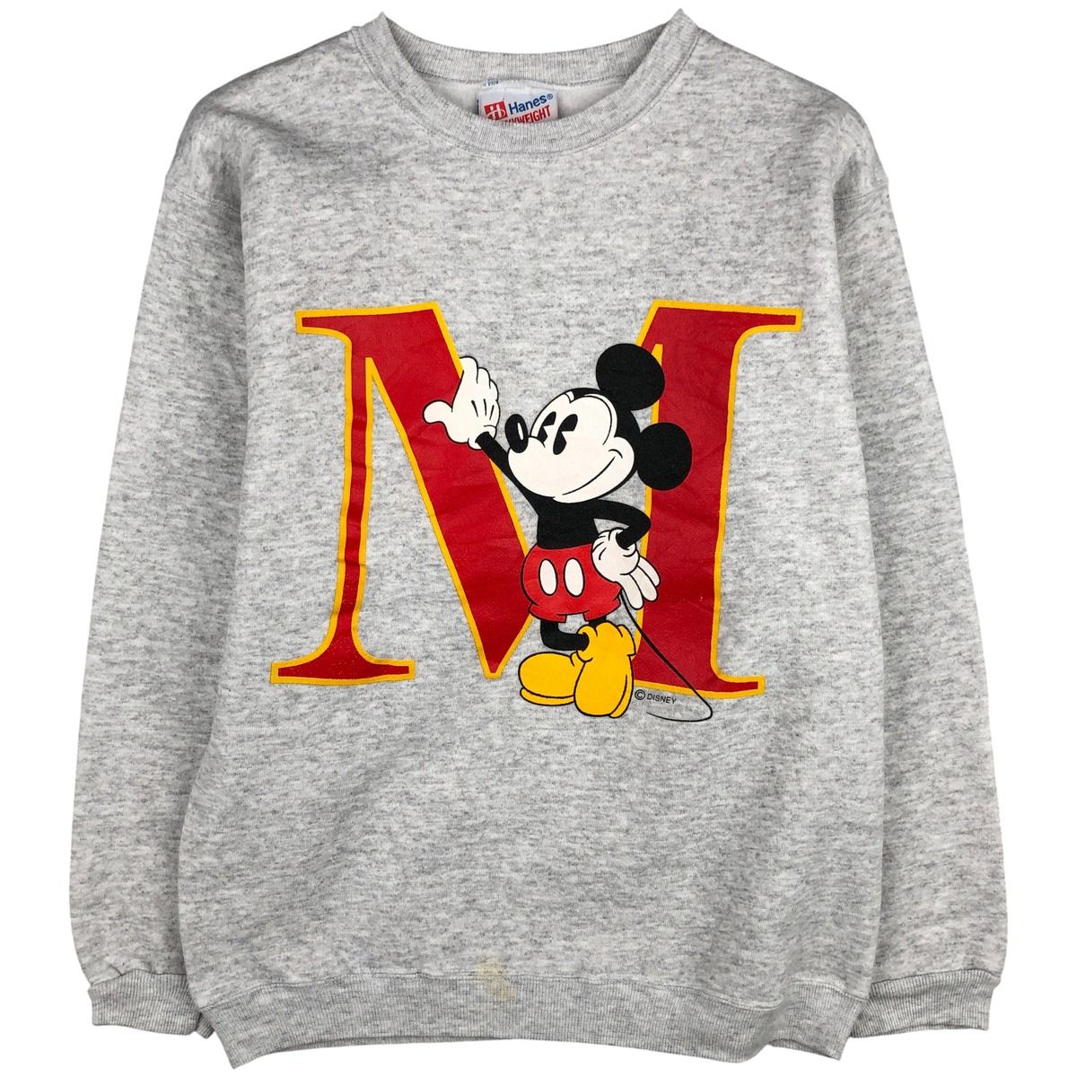 古着 90年代 ヘインズ Hanes HEAVYWEIGHT MICKEY MOUSE ミッキーマウス 