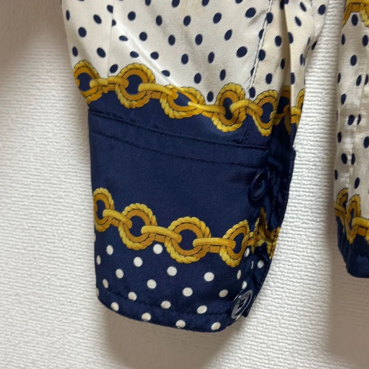 美品】✨ CELINE セリーヌ シルク ボウタイ 長袖スカーフ付きブラウス