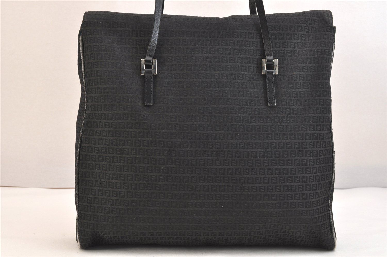 FENDI フェンディ ズッキーノ柄 ヴィンテージ ハンドショルダーバッグ