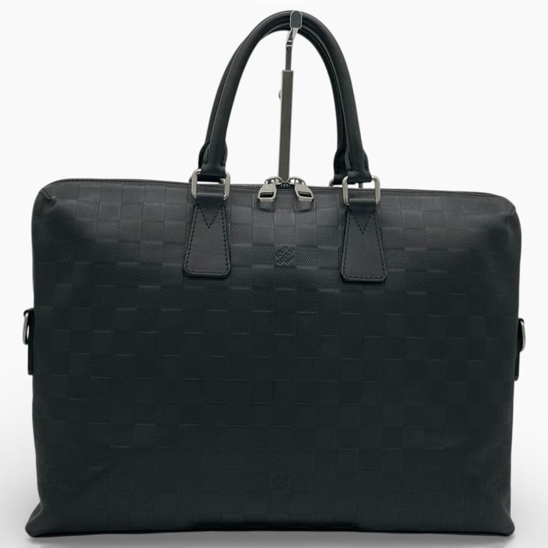 超極美品】ルイヴィトン Louis Vuitton ビジネスバッグ ダミエ