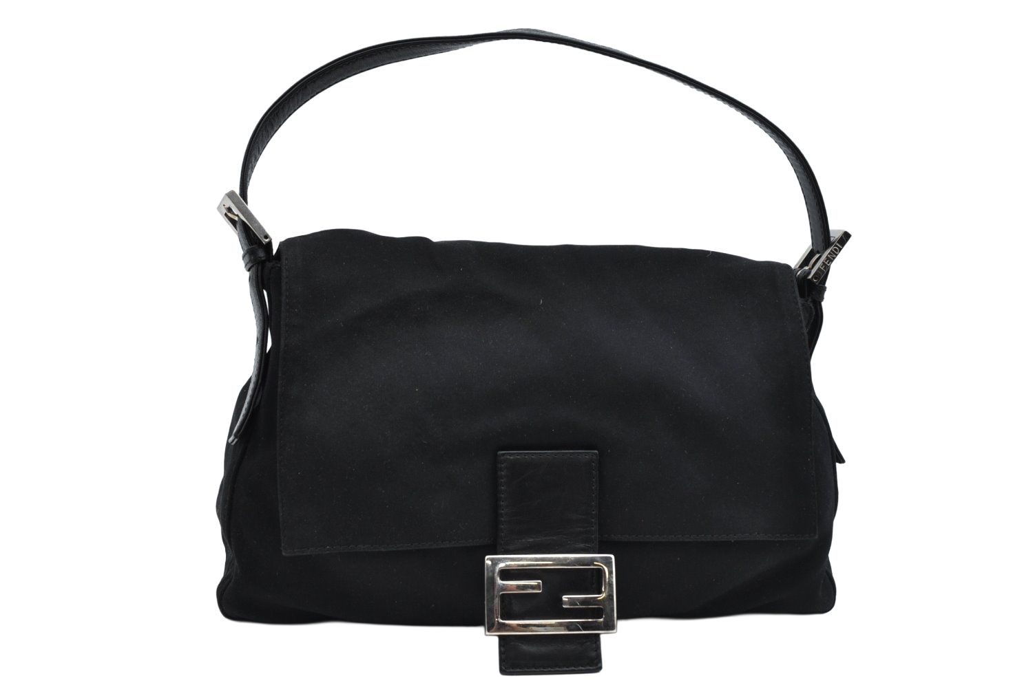 FENDI フェンディ マンマ バゲット ショルダーハンドバッグ ジャージ 