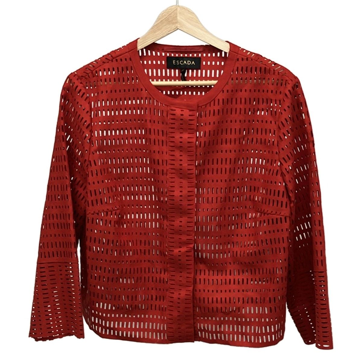 ESCADA(エスカーダ) ジャケット サイズ40 XL レディース美品 - レッド