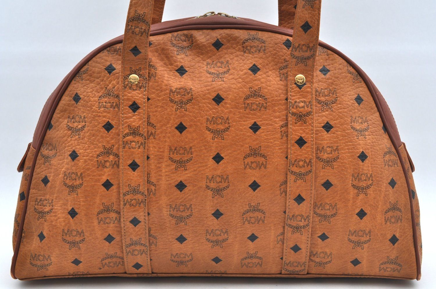 MCM エムシーエム ヴィセトス レザー ヴィンテージ ショルダーバッグ 