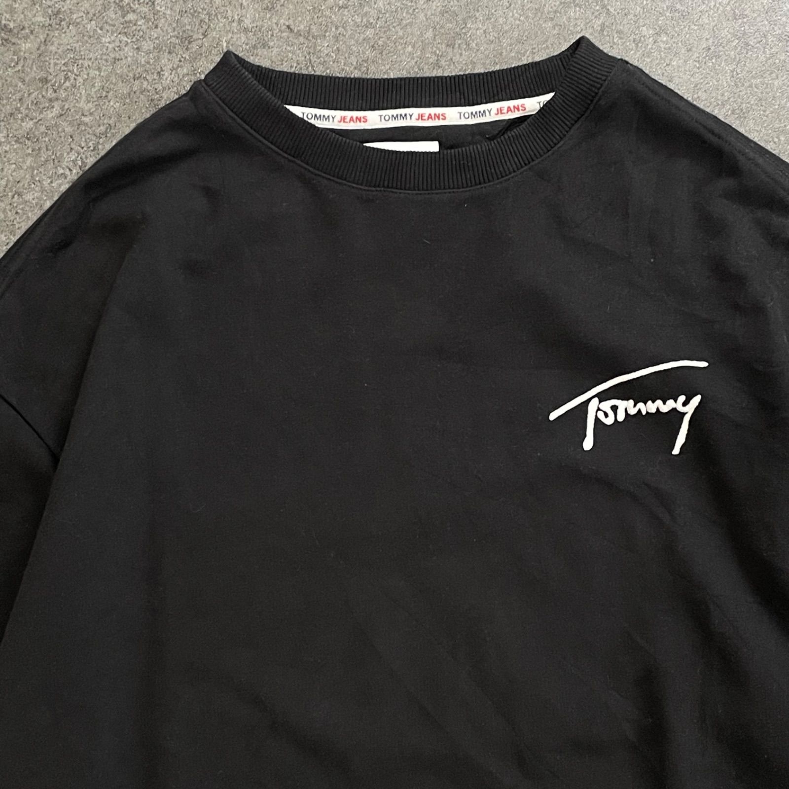 TOMMY JEANS SIGNATURE LOGO Sweatshirt トミージーンズ スウェット 