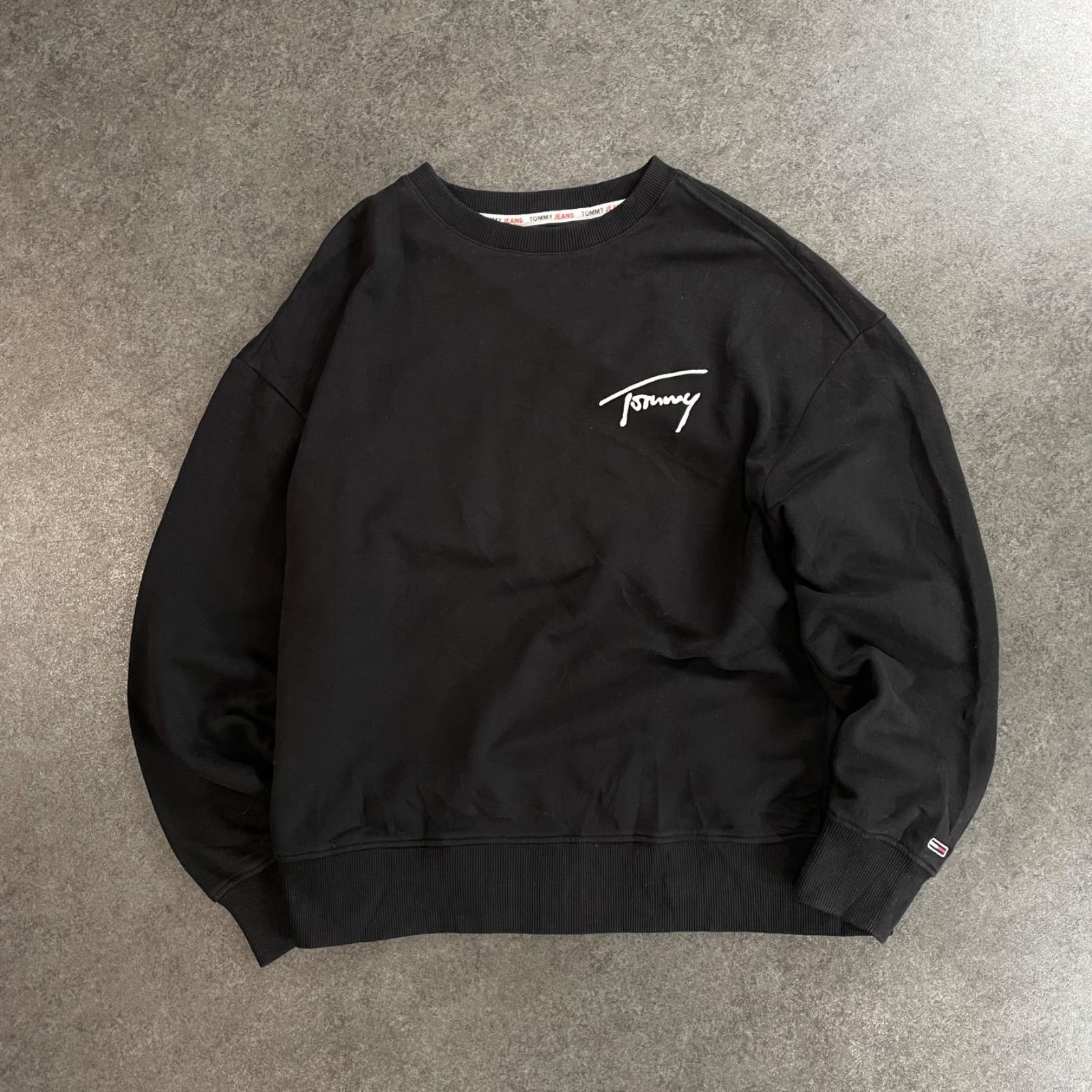 TOMMY JEANS SIGNATURE LOGO Sweatshirt トミージーンズ スウェット 