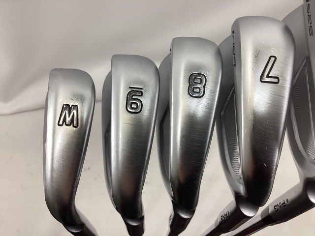 中古】アイアンセット ピン i525 アイアン 黒ドット パワースペック