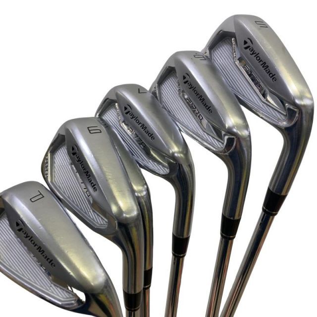 テーラーメードP7705番からPの6本セット　リシャフト テーラーメードP7705番からPの6本セット リシャフト TaylorMade