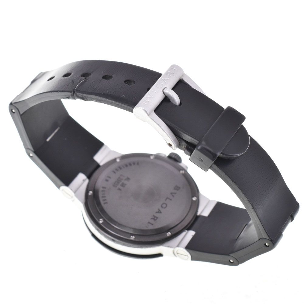 ベルト訳あり ブルガリ BVLGARI AL38A アルミニウム デイト 自動巻き