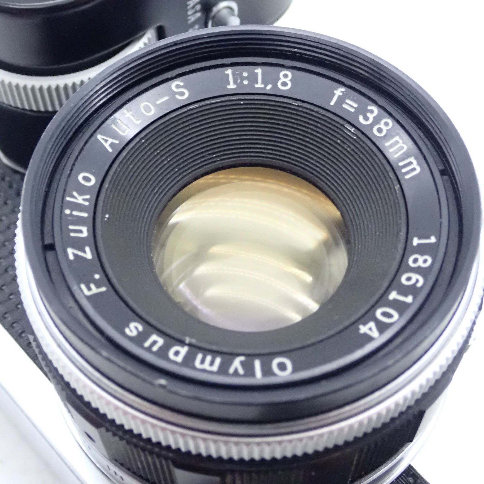 美品 OLYMPUS Pen F 一眼レフイルムカメラ 113883 露出計 F.ZUIKO Auto