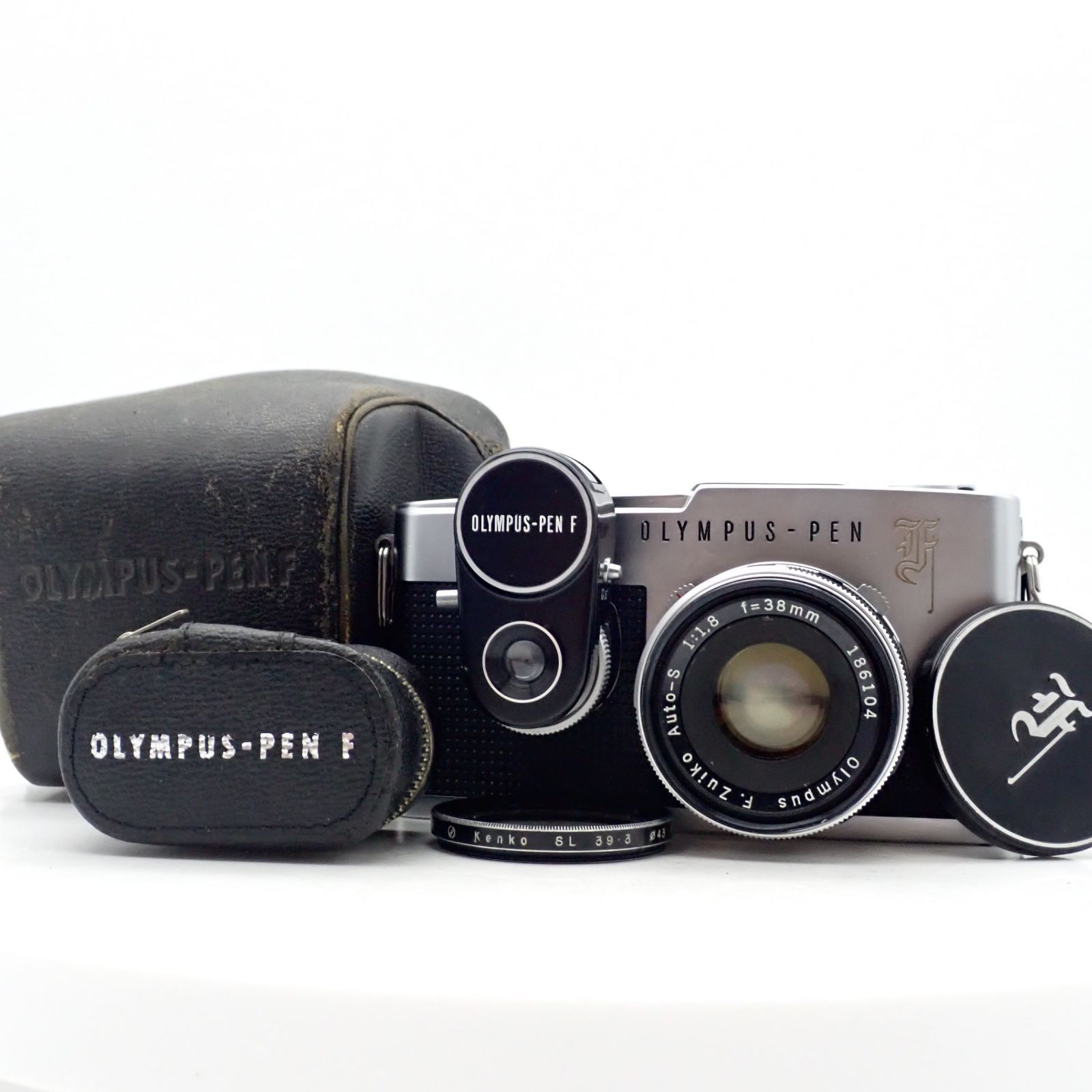 美品 OLYMPUS Pen F 一眼レフイルムカメラ 113883 露出計 F.ZUIKO Auto