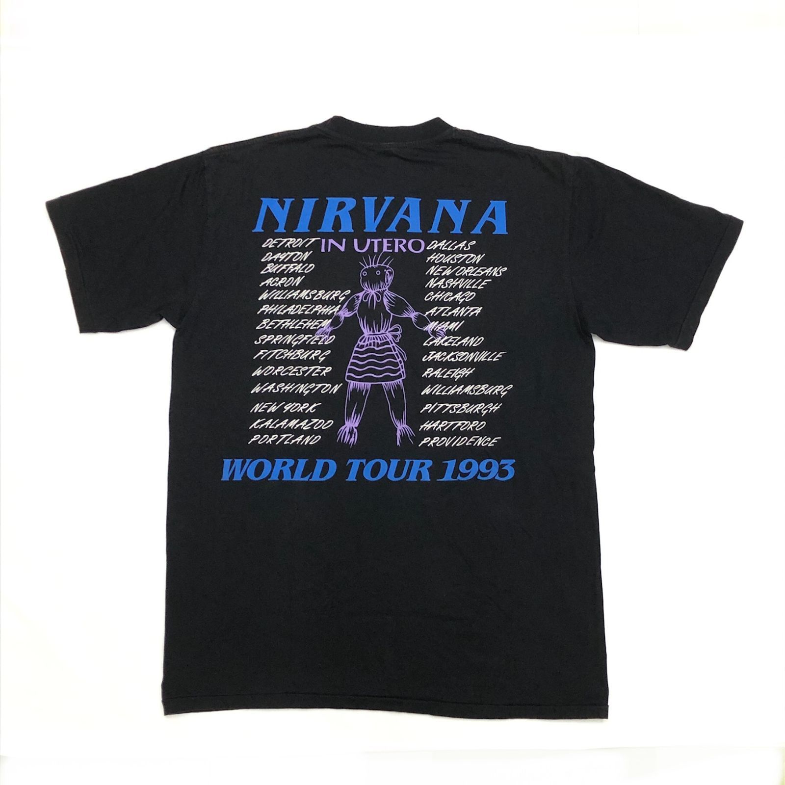 ANVIL NIRVANA IN UTERO Tシャツ XL シングルステッチ - メルカリ