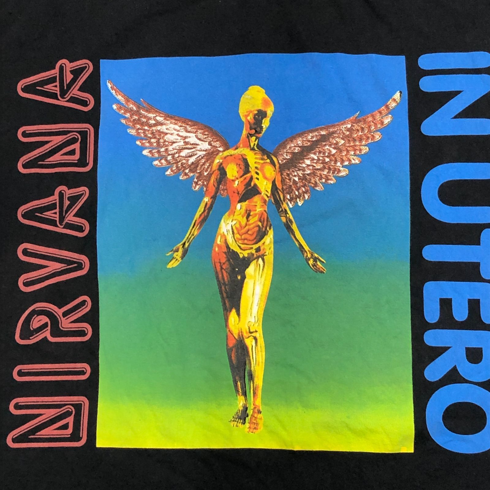 ANVIL NIRVANA IN UTERO Tシャツ XL シングルステッチ ANVIL NIRVANA IN UTERO Tシャツ XL シングルステッチ ANVIL NIRVANA