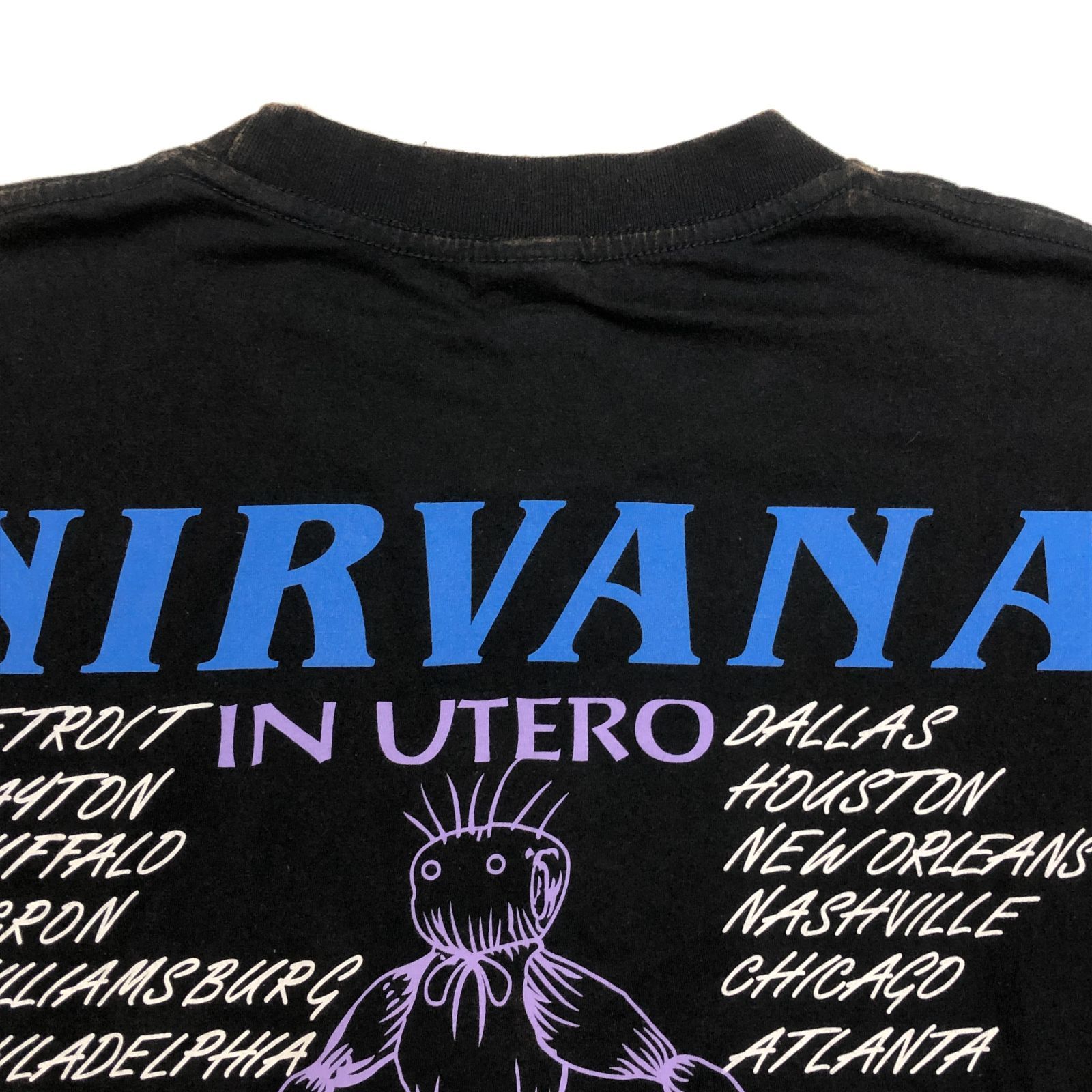 ANVIL NIRVANA IN UTERO Tシャツ XL シングルステッチ - メルカリ