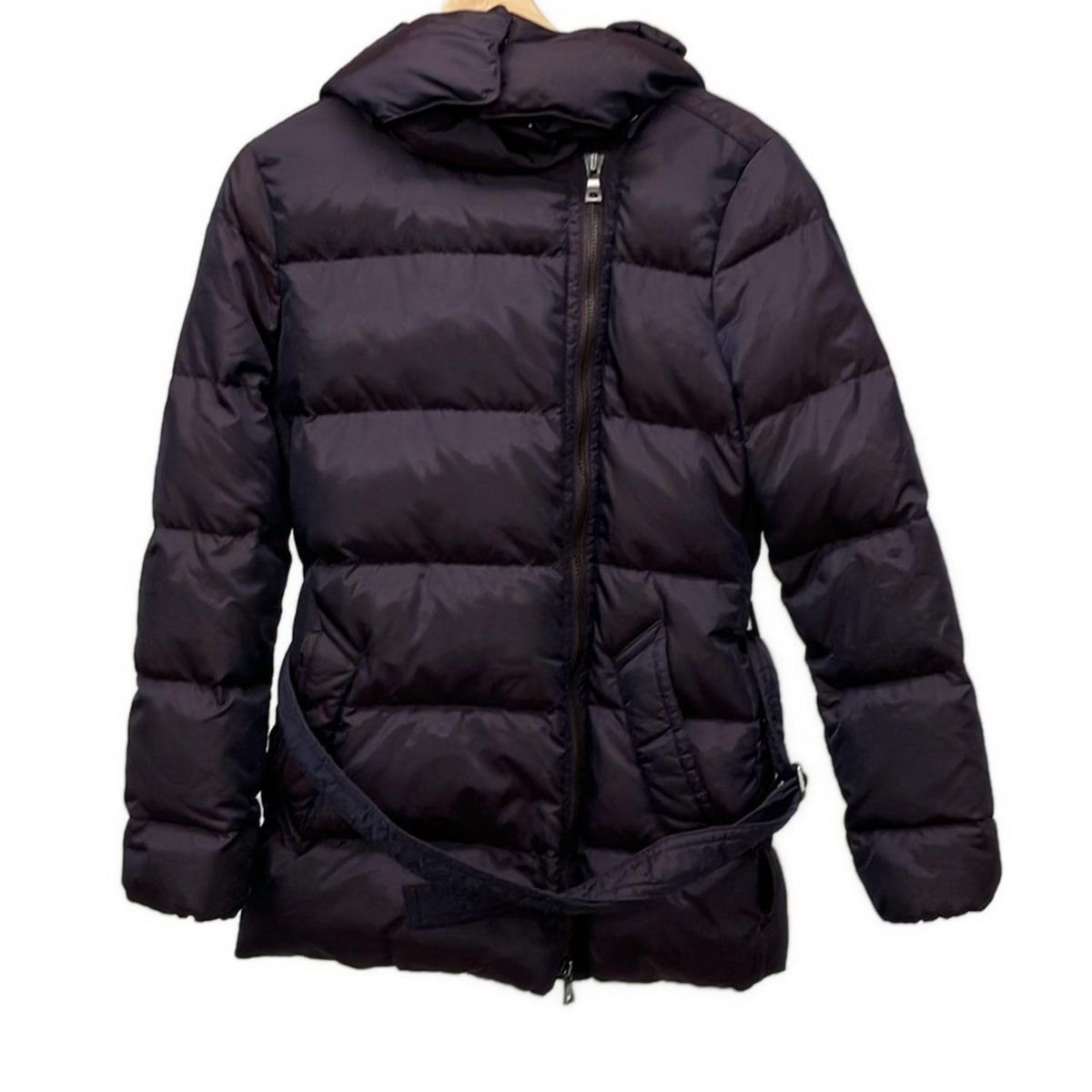 【希少☆】COACH ダウンコート　ファーコート　シグネクチャー　パープル S 中古・古着通販】COACH (コーチ) ファーダウンコート パープル サイズ