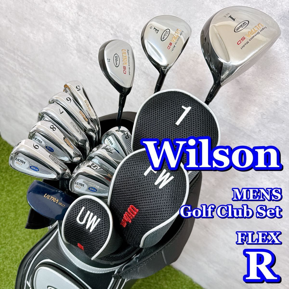 ゴルフクラブセット メンズ Wilson ウィルソン フルセット 12本