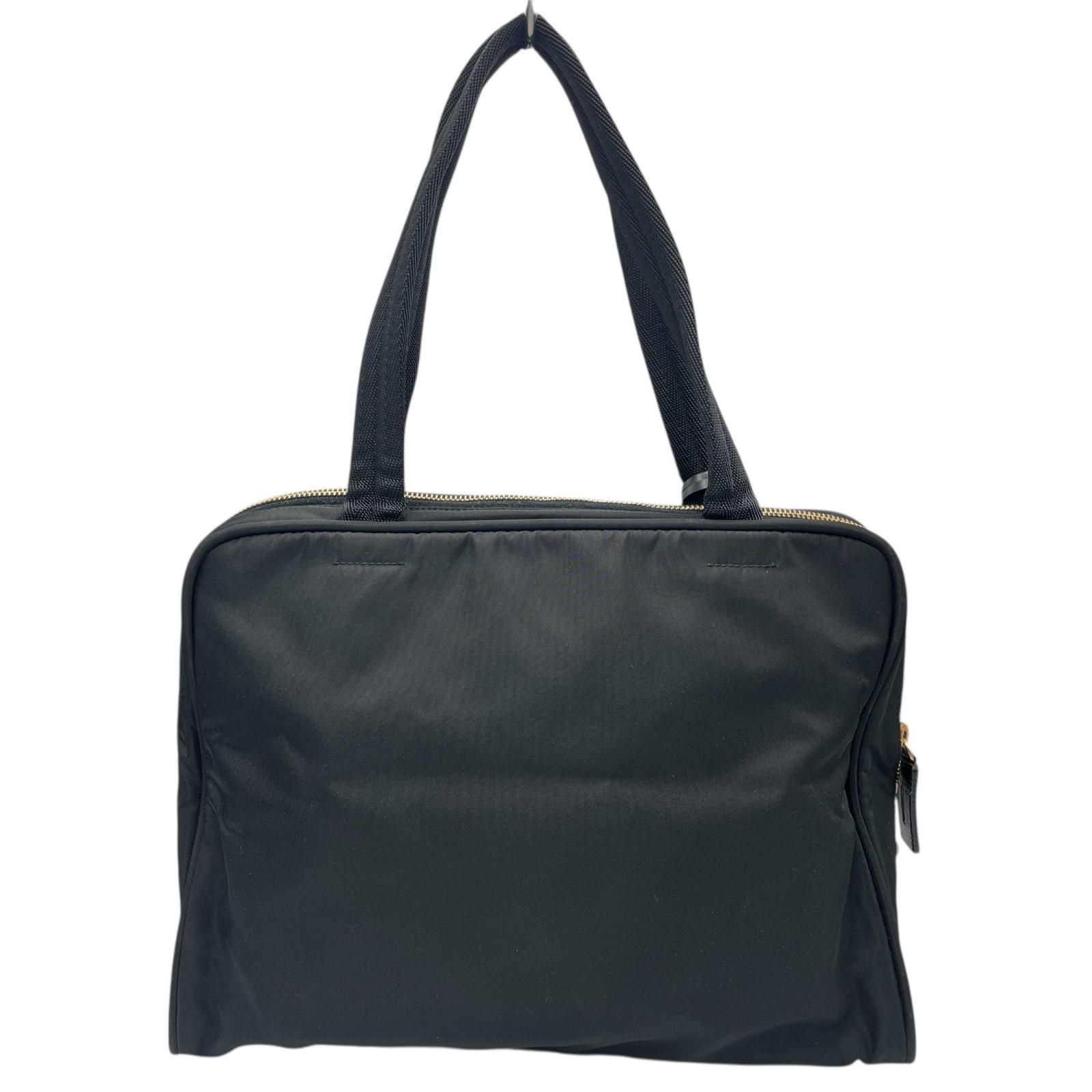 プラダ PRADA トートバッグ 南京錠 ナイロン ブラック レディース