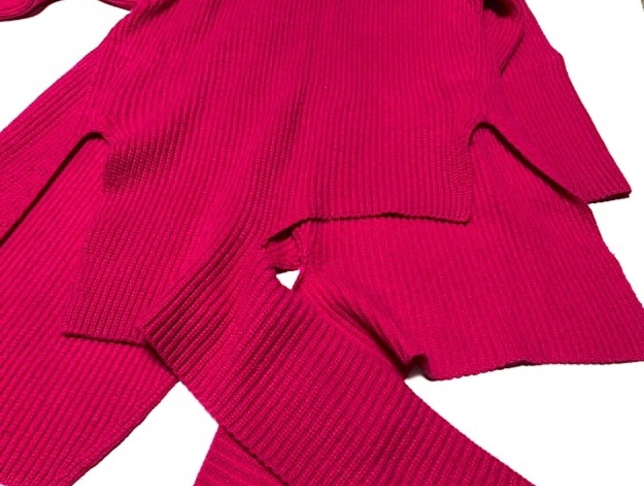 デザインレベル高いです！ENFOLD エンフォルド ウールブレンドリブ