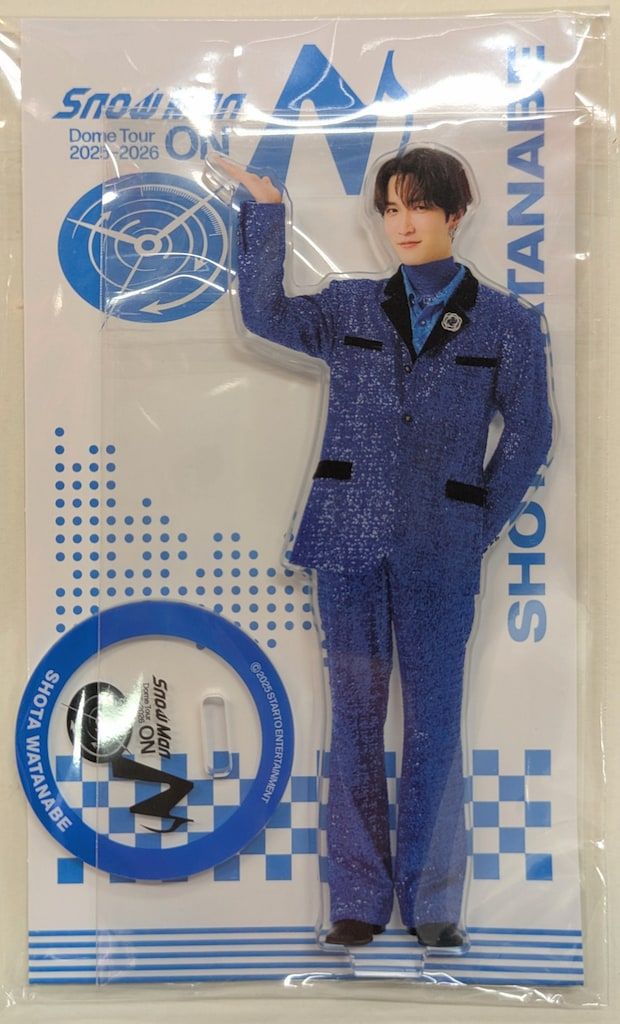 SnowMan 25-26年ON 渡辺翔太 アクリルスタンド - メルカリ