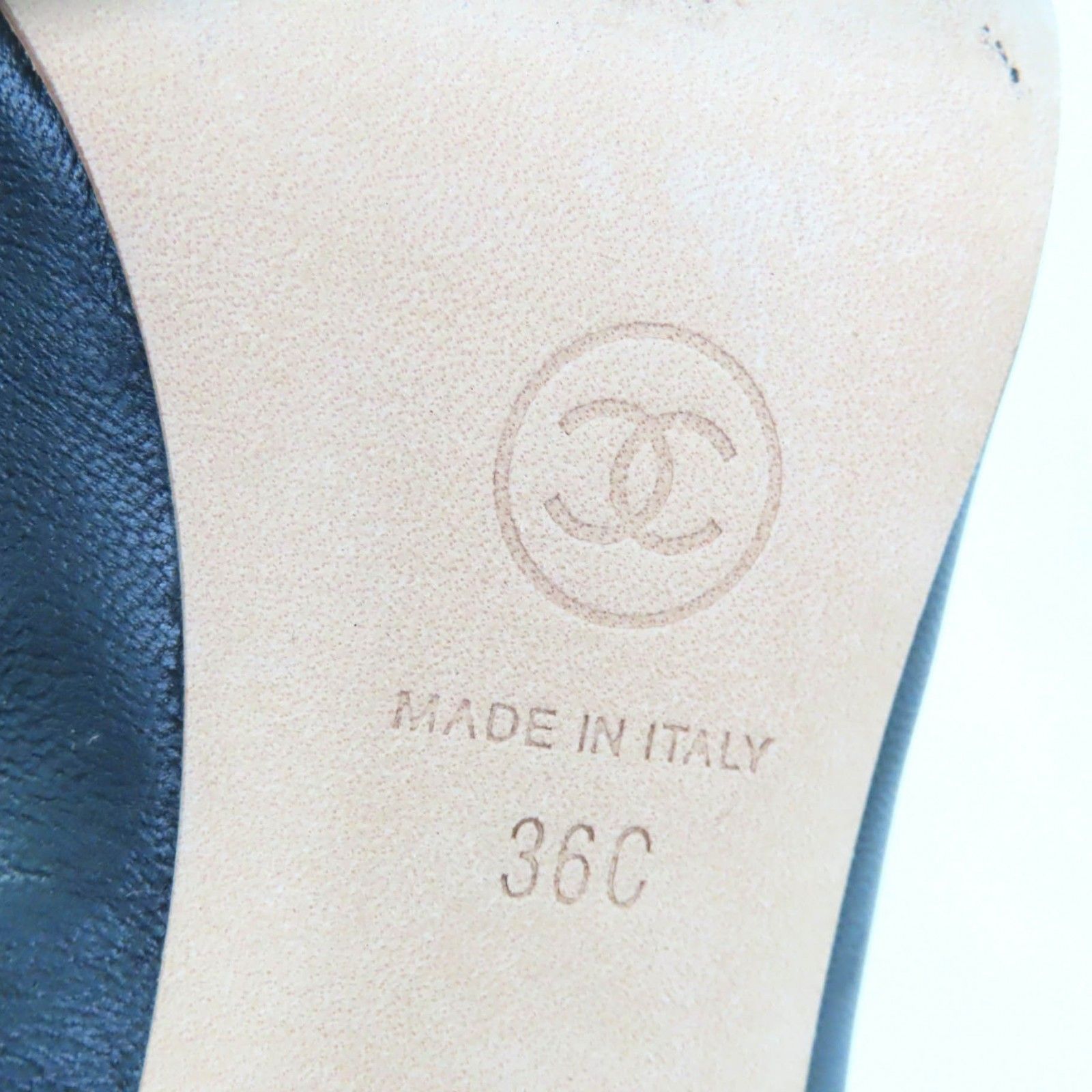 極美品☆CHANEL シャネル 13C G28504 リボン付 ココマーク 切り替え