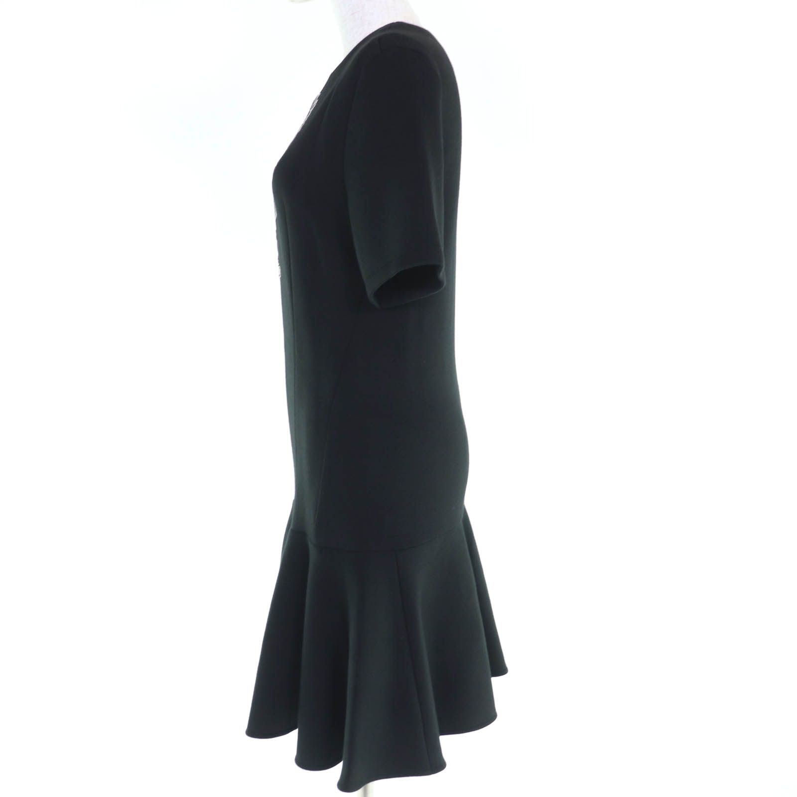 美品☆LOUIS VUITTON ルイヴィトン ロゴ入り刺繡 スパンコール 半袖