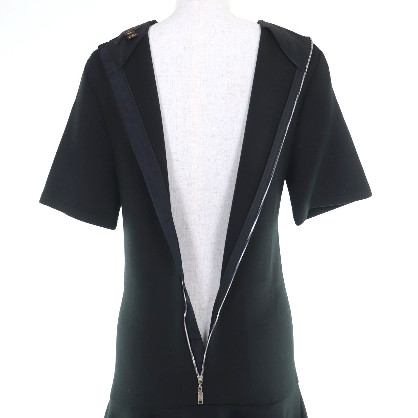 美品☆LOUIS VUITTON ルイヴィトン ロゴ入り刺繡 スパンコール 半袖