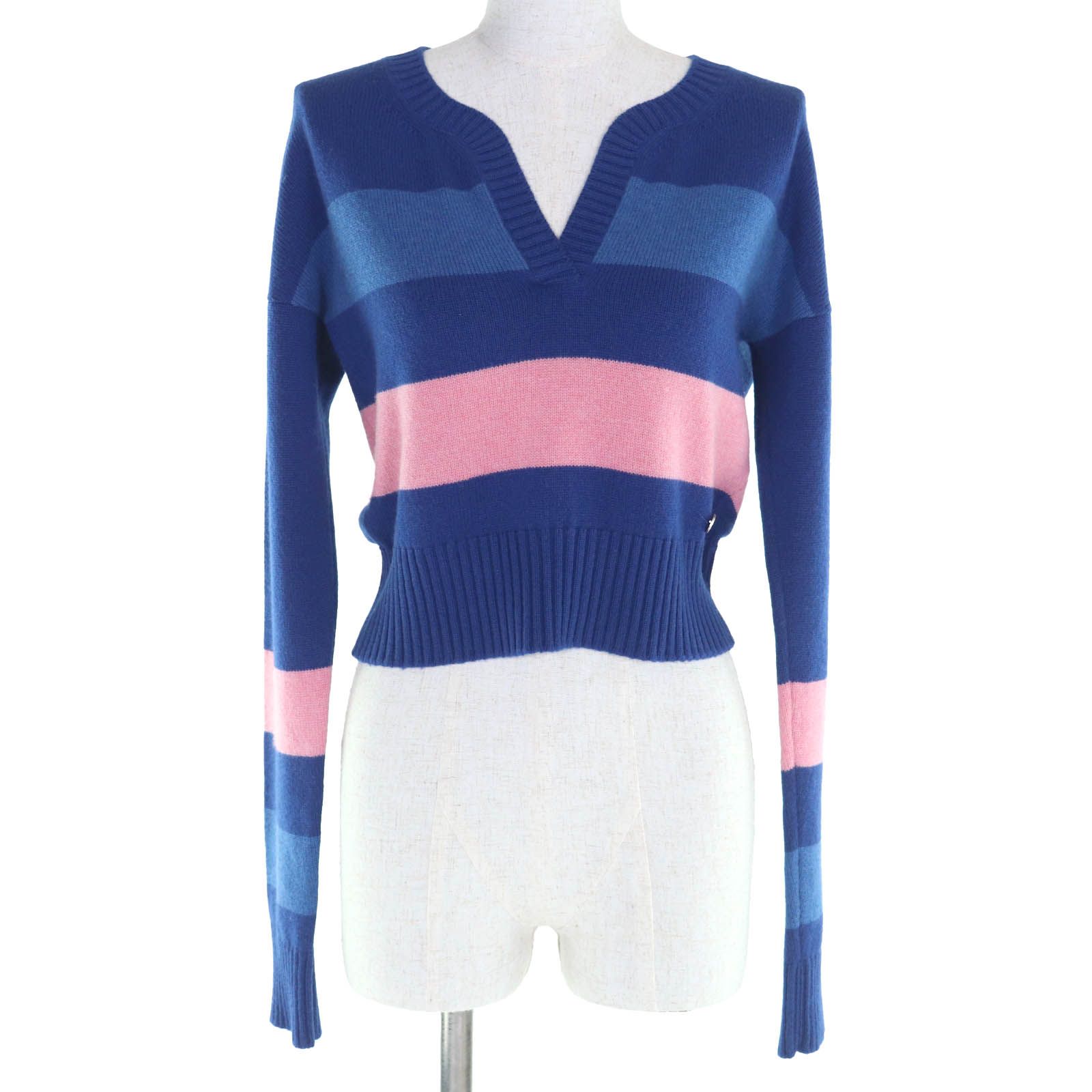 美品◇CHANEL シャネル P45696K05701 カシミヤ100％ ココマークボタン