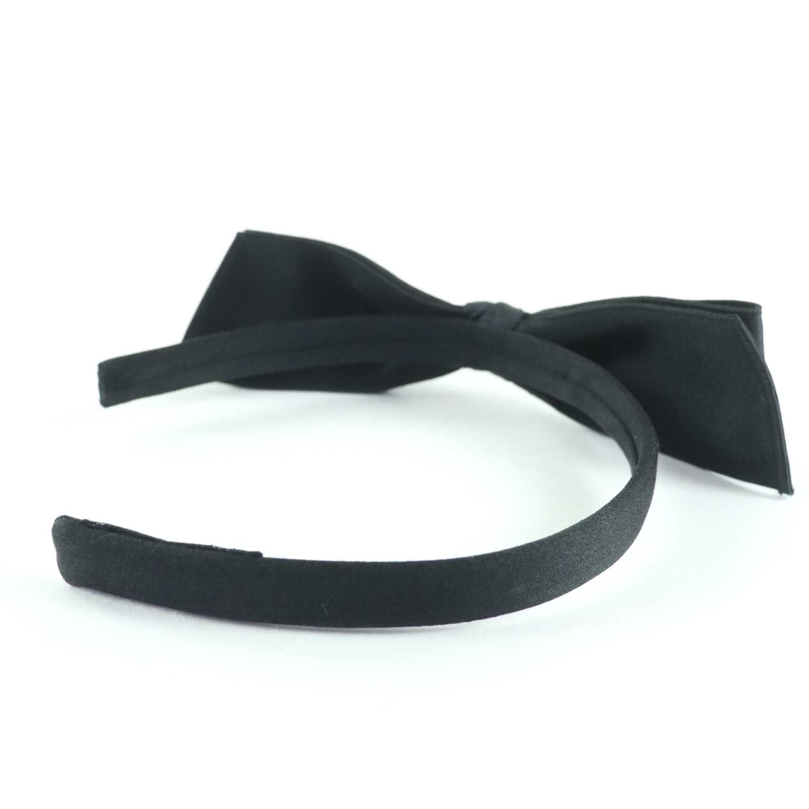 【箱あり美品】CHANEL/リボンカチューシャ/ヘアバンド/クラシック/レトロ 箱あり美品】CHANEL/リボンカチューシャ/ヘアバンド/クラシック/レトロ