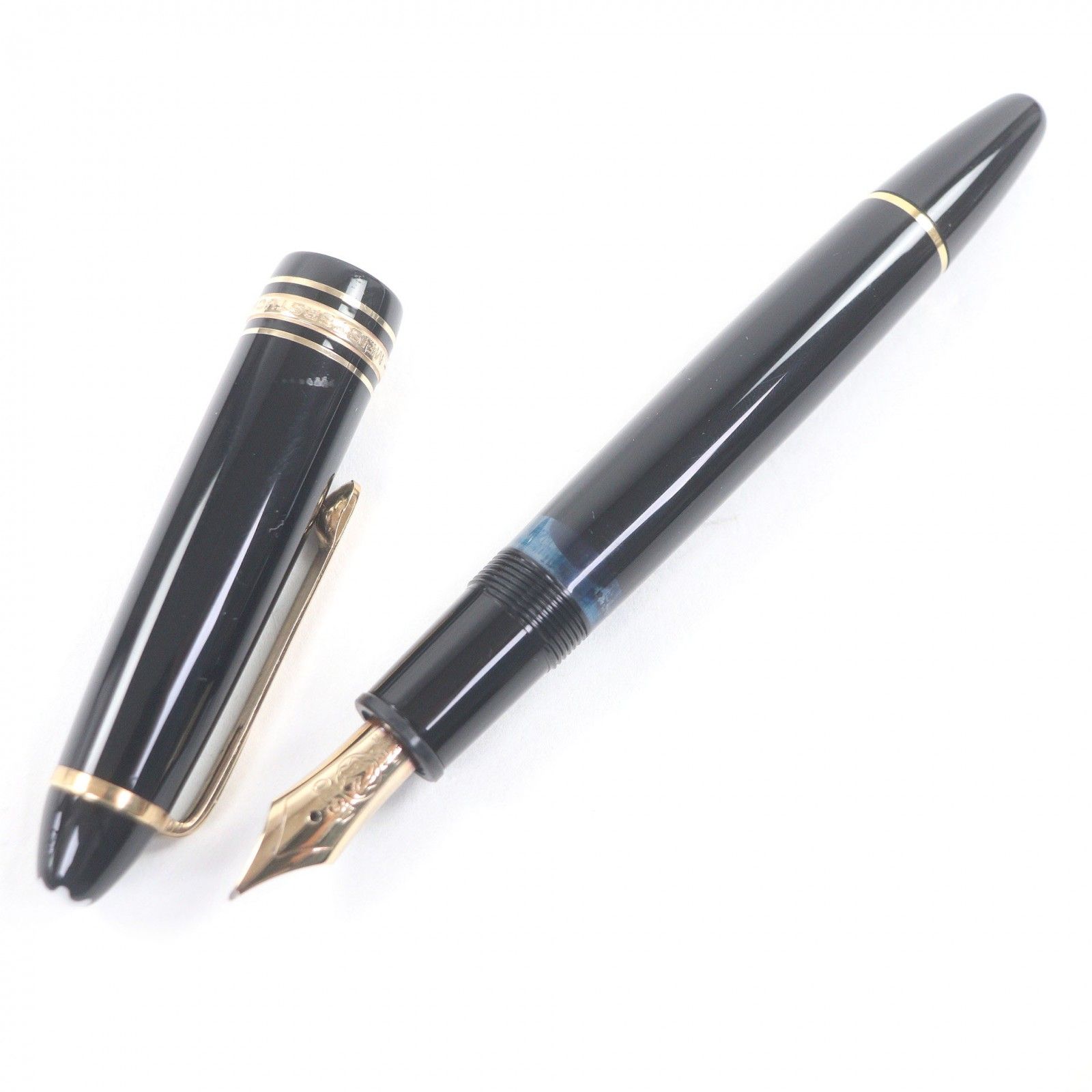 モンブラン マイスターシュテュック ペン先18K キャップSV925 万年筆 モンブラン マイスターシュテュック ペン先18K キャップSV925 万年筆