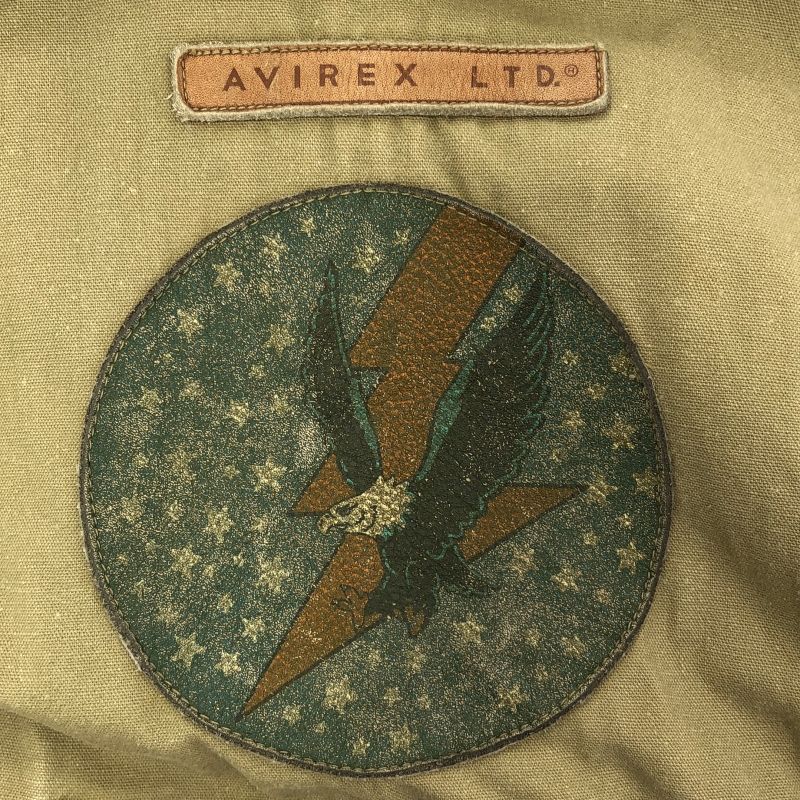 中古】AVIREX B-10 フライトジャケット サイズL カーキ[91] - メルカリ