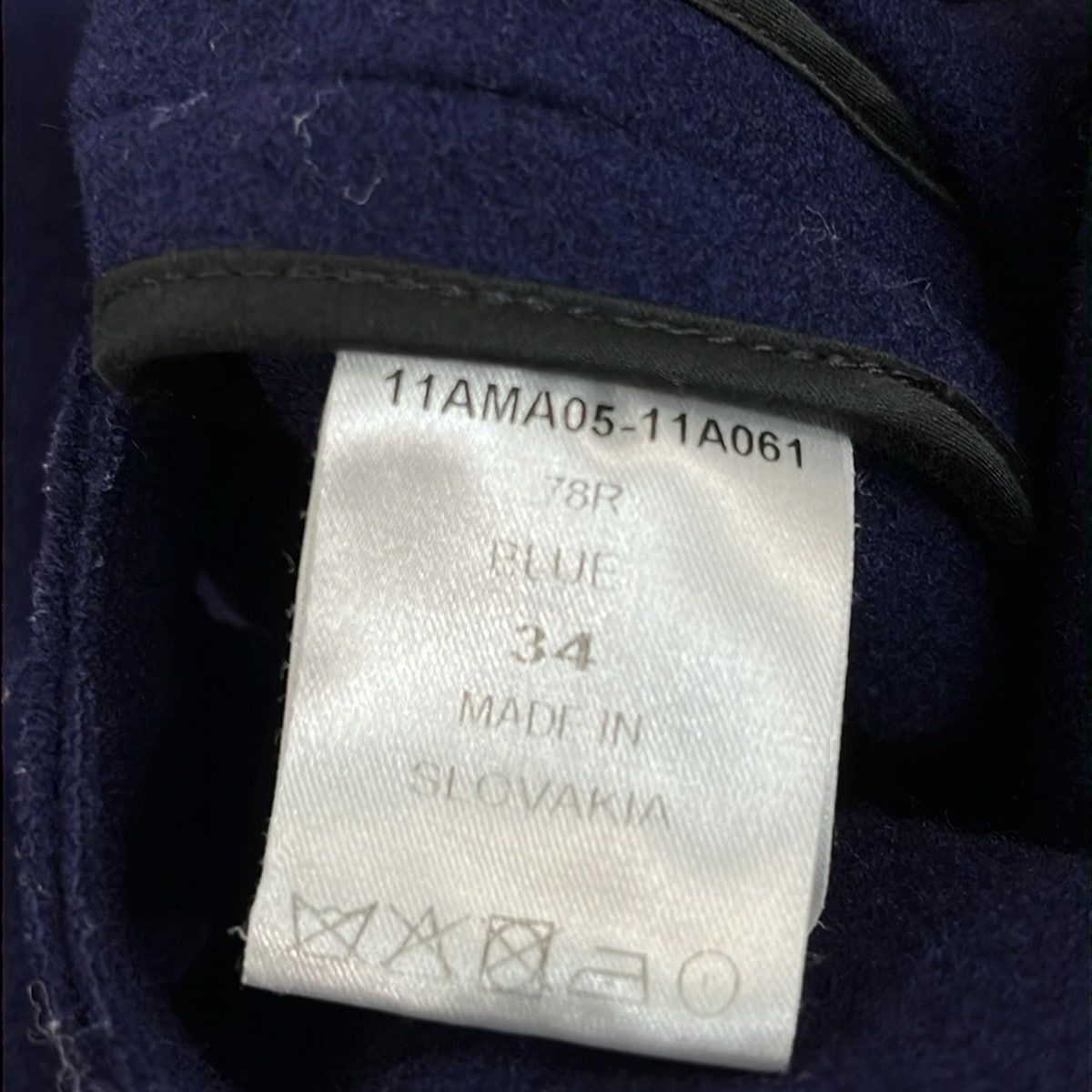 Chloe(クロエ) トレンチコート サイズ34 S レディース - ネイビー 長袖