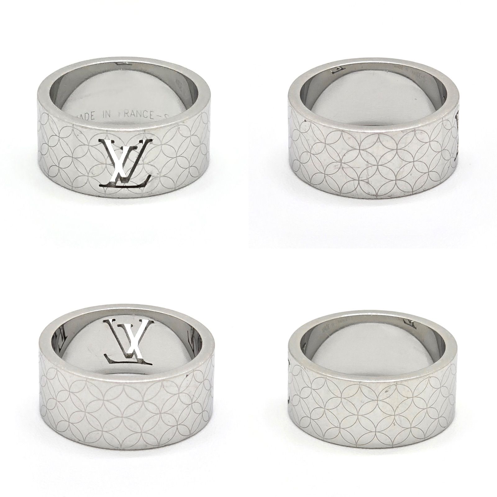 ◇ルイヴィトン◇M65456 バーグ シャンゼリゼ リング 指輪 L シルバー 楽天市場】LOUIS VUITTON ルイ・ヴィトン バーグ・シャンゼリゼ リング