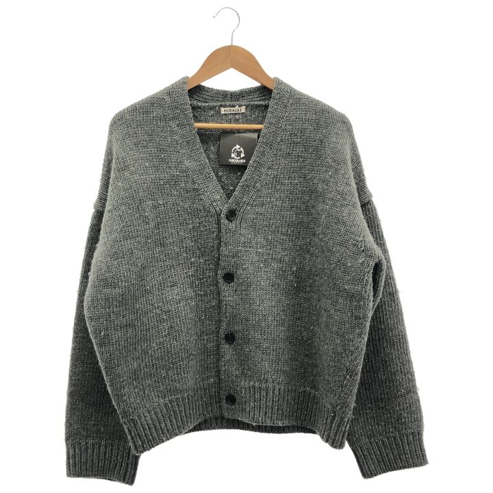 AURALEE オーラリー　カーディガン AURALEE (オーラリー) ④ A6AC03RW SUPER MILLED KNIT BIG CARDIGAN