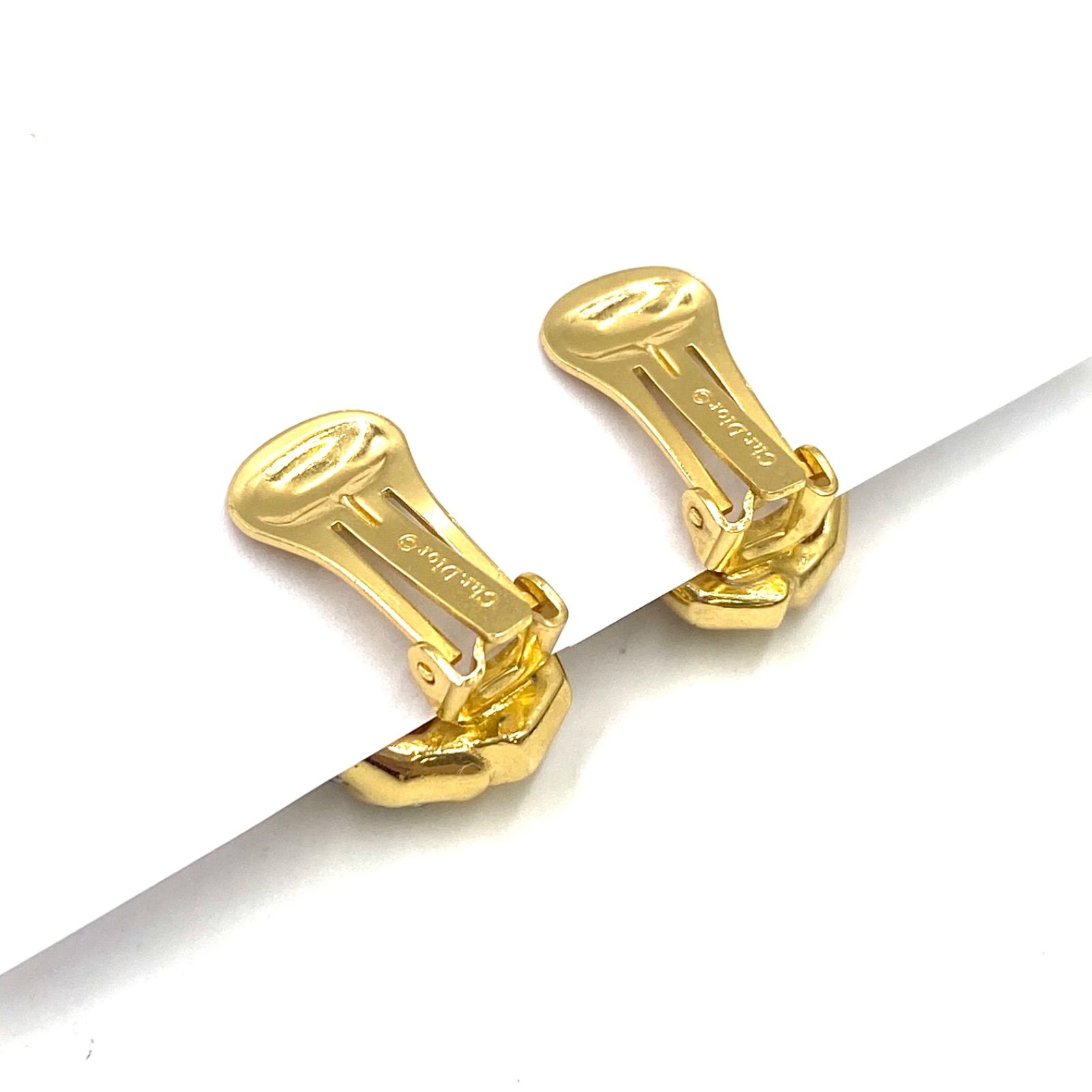 希少 Christian Dior クリスチャン ディオール イヤリング 両耳