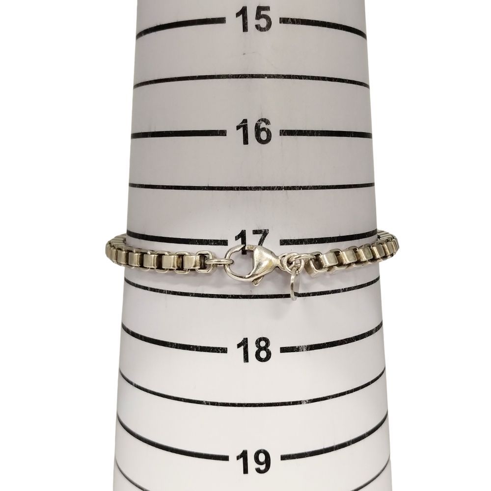 ティファニー ベネチアン ブレスレット 17cm シルバー 美品 レディース TIFFANY&CO. ティファニー レディース ベネチアン シルバー925