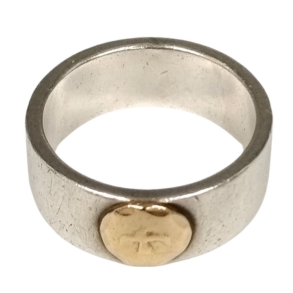 GORO'S ゴローズ 平打ち リング イーグル シルバー ゴールド サイズ18