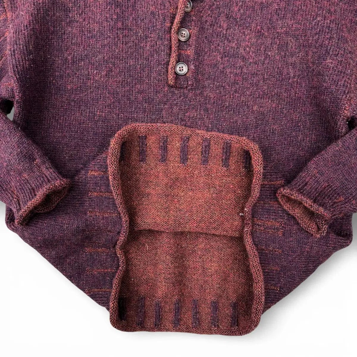 80's L.L.Bean エルエルビーン ロール ネック セーター M 80s ロール