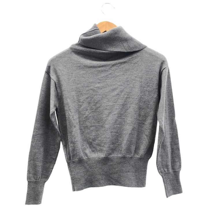 ヴィヴィアンウエストウッド グレー タートルネック 長袖 トップス ハート Vivienne Westwood (ヴィヴィアンウエストウッド) ☆ ③ 12-01-192002