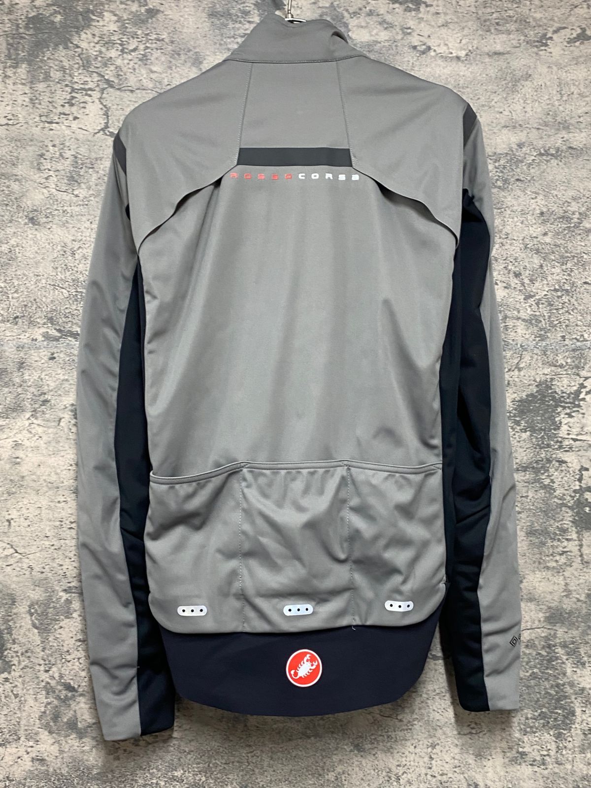 JS953 カステリ CASTELLI ALPHA ROS 2 JACKET ROSSOCORSA 長袖