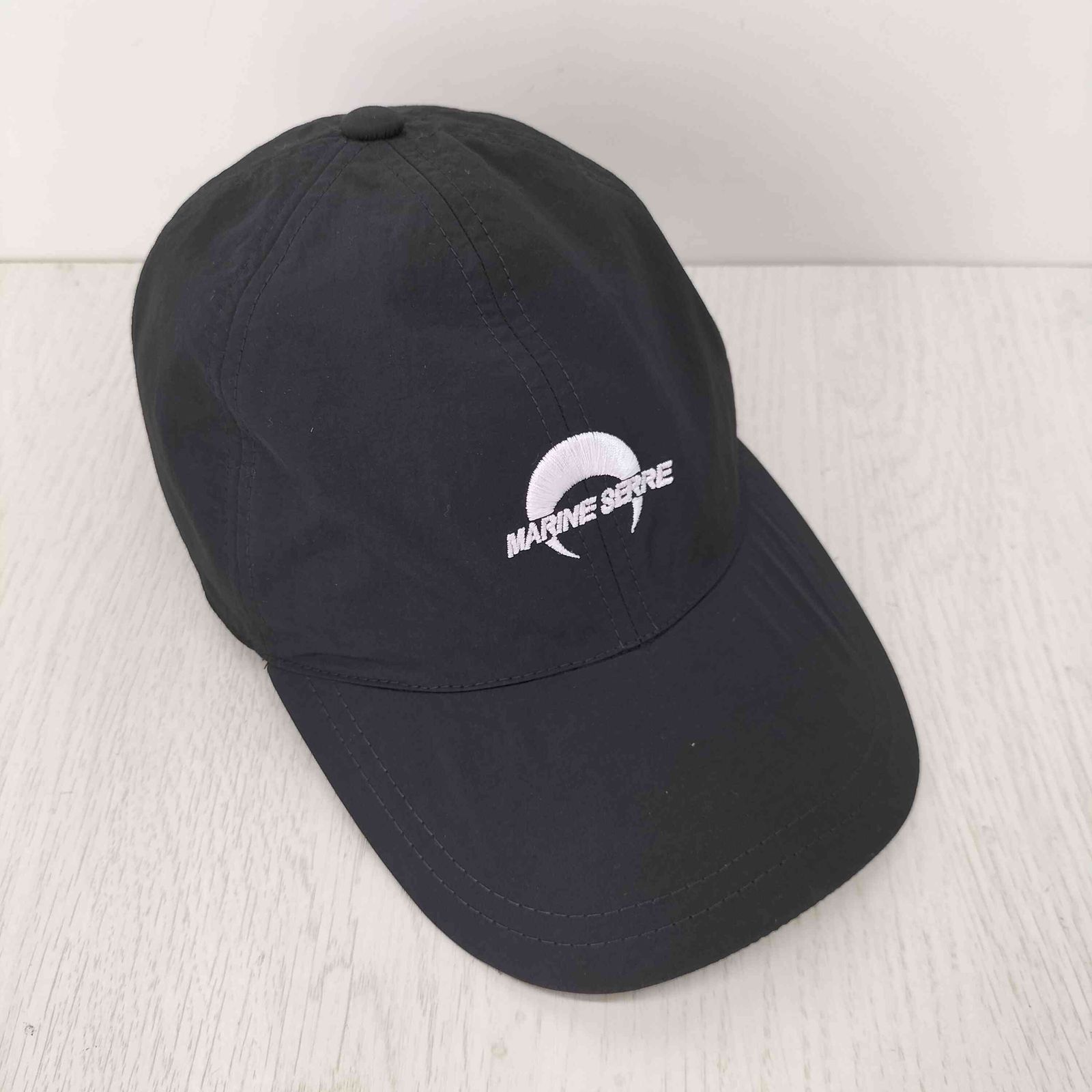 マリーンセル MARINE SERRE Recycled Nylon Baseball Cap メンズ 表記