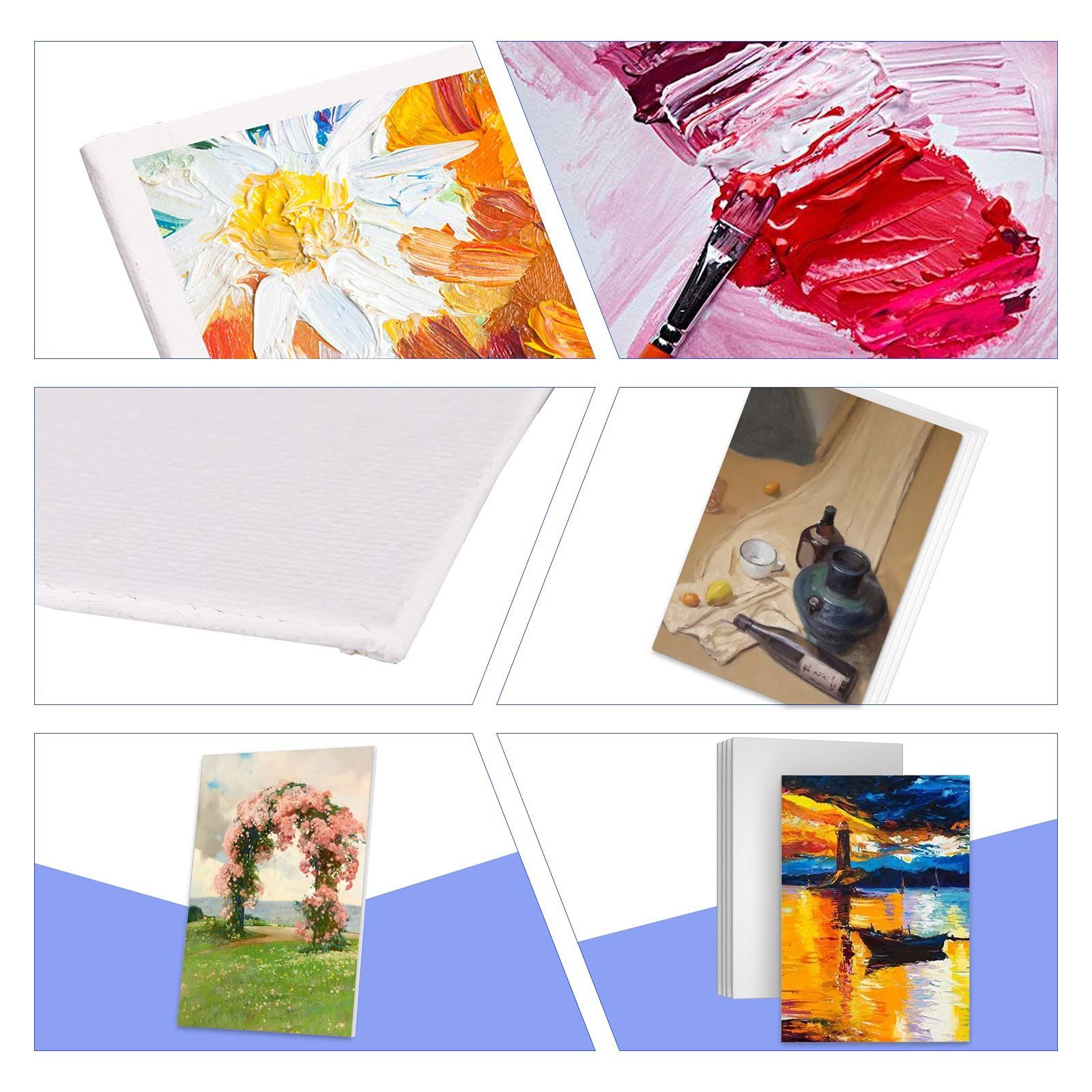 石田　キャンバスボード キャンバス 張りキャンバス キャンバスボード 画材 絵画 水彩画 油絵