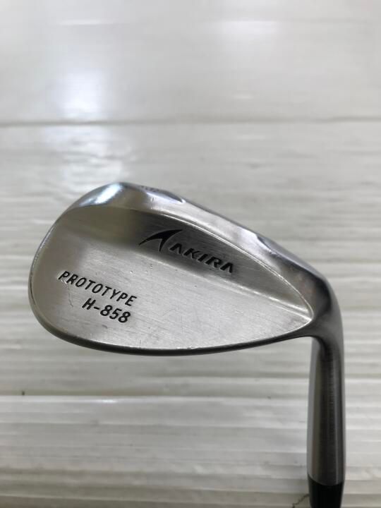英さんさま【美品】AKIRA プロトタイプ H-858 58° アキラ PROTOTYPE H-858 58度 オリジナルスチール WEDGEフレックス