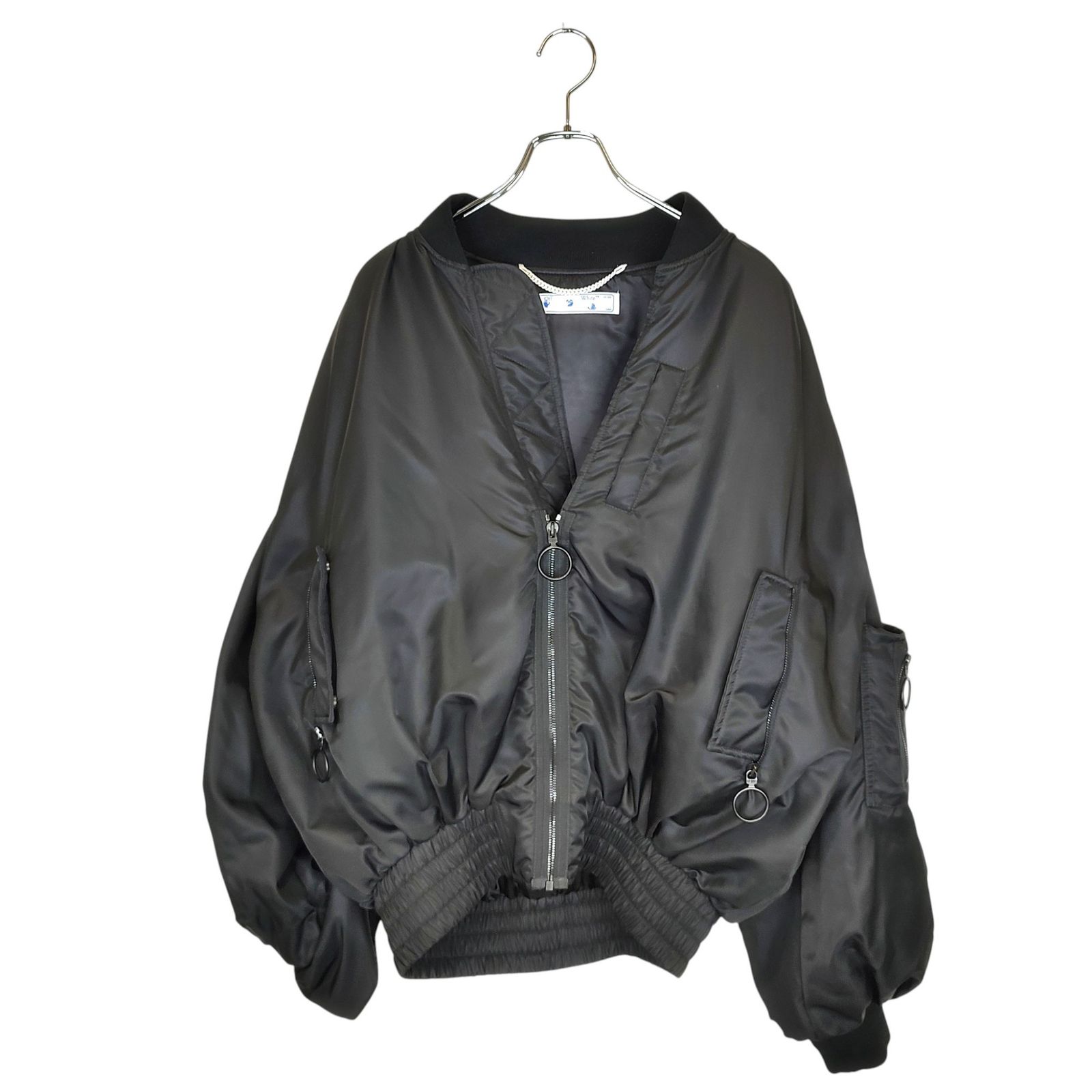 OFF-WHITE オフホワイト 20AW Skeleton Oversized Bomber Jacket 
