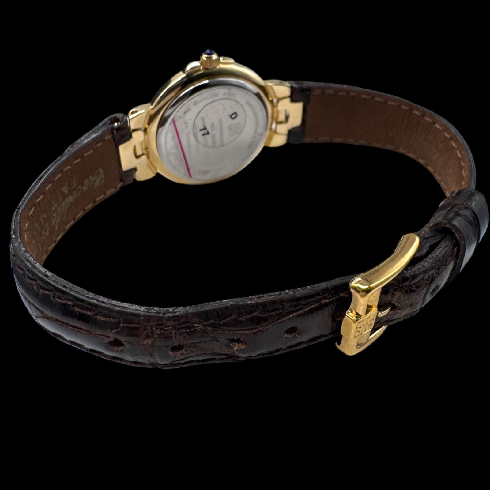 新品電池稼働品 良品 GIVENCHY ジバンシー レディース腕時計 ゴールド