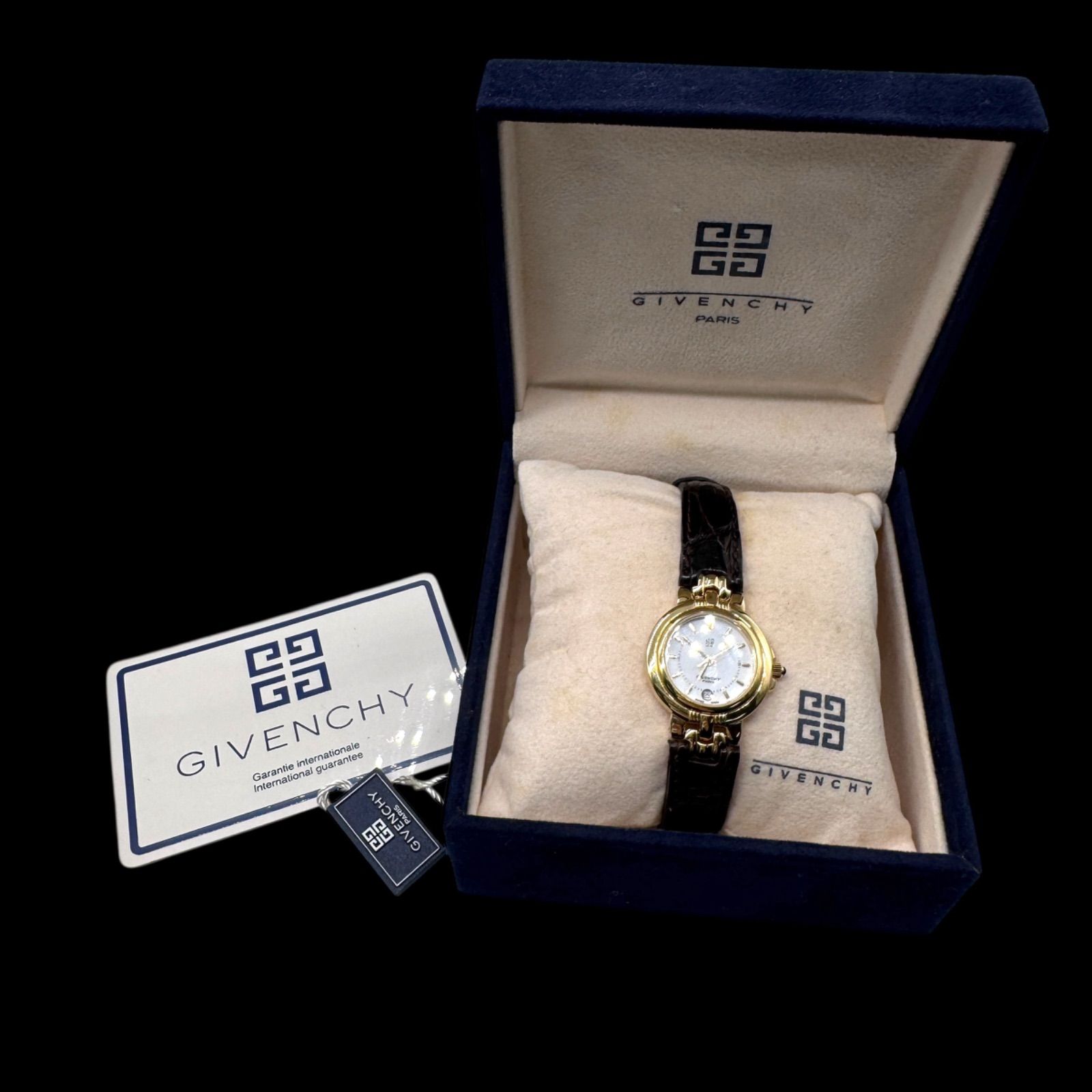 稼働◎新品電池◎GIVENCHY LIFE レディース 腕時計 純正 コンビ 稼働◎新品電池◎GIVENCHY LIFE レディース 腕時計 純正 コンビ 稼働