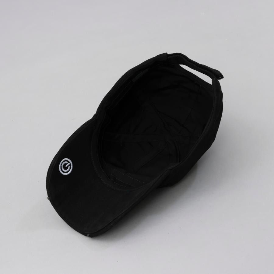 バレンシアガ　黒　ロゴ　ギャップ　58 バレンシアガ キャップ 744295 416B8 ブラック Mサイズ 1077 ロゴ 帽子